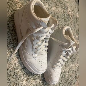 Skechers Court Classics White High-Top Sneakers